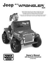 Mattel PW Barbie Jeep User manual