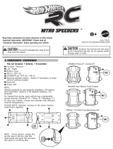 Mattel Hw RC Nitro Speeders Chevy Camaro User manual