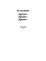 M-Audio Axiom 61 (2nd gen) User manual