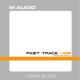 M-Audio Fast Track User manual