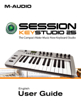 M-Audio KeyStudio 25 User manual