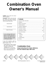 Jenn-Air Combination Oven User manual