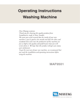 Maytag MAF9501 User manual
