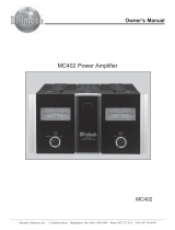 McIntosh MC402 User manual