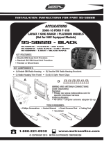 Metra Electronics 955822 User manual