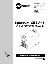 Miller Electric ICE-100T User manual