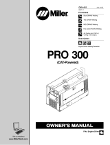 Miller PRO 300 CAT User manual