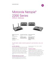 Motorola Netopia 2257NWG-VGx Specification