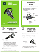 Motorola Motostart H700 User guide