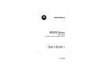 Motorola MD470 Series User manual