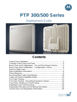 Motorola PTP 500 Series User manual
