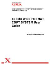 Xerox 8825 User manual