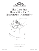 Hunter Fan Care-Free Humidifier Plus 33202 User manual