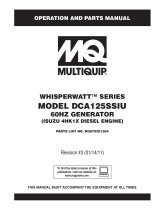 MQ Power DCA125SSIU User manual