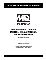 MQ Power DCA220SSVU User manual
