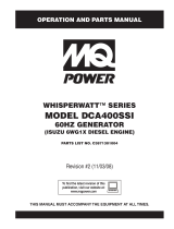 MQ Power DCA400SSI User manual