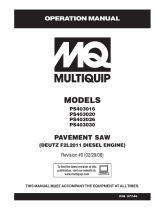 MQ Multiquip PS4030-series User manual