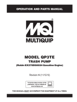MQ Multiquip QP3TE User manual