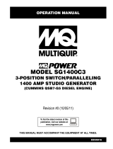 MULTIQUIP SG1400C3 User manual