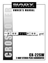 Nady CX-222SW User manual