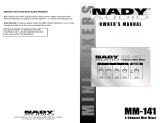 Nady Systems MM-141 User manual