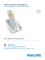 Philips CD2554S/05 User manual
