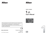 Nikon 1 J1 User manual