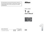 Nikon 1 J2 User manual