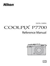 Nikon COOLPIX P7700 User manual