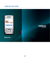 Nokia E65 User manual