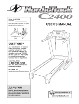 NordicTrack C2400 30703.0 User manual