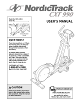 NordicTrack NTE99021 User manual