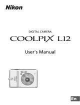 Nikon L12 User manual