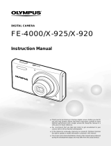 Olympus FE-4000 User manual