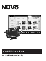 Legrand Music Port NV-MP User manual