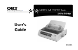 OKI Microline 390 User manual