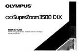 Olympus SuperZoom 3500 DLX Operating instructions