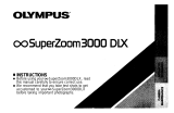 Olympus SuperZoom 3000 DLX Operating instructions