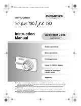 Olympus µ 780 User manual