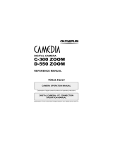 Olympus Camedia D-550 Zoom User manual
