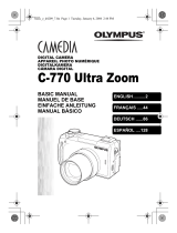 Olympus Camedia C-770 Ultra Zoom User manual