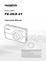 Olympus FE-26 User manual
