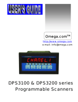 Omega DPS3100 User manual