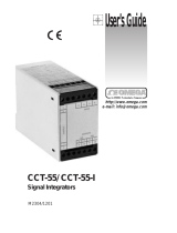 Omega CCT-55 Series User manual