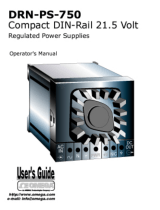Omega DRN-PS-750 User manual