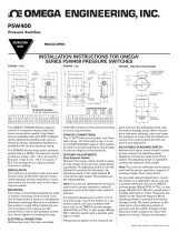 Omega PSW400 Series User manual