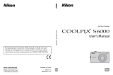 Nikon Coolpix S6000 User manual