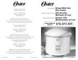 Oster 4717 User manual