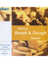 Oster deluxe bread and dough maker User manual