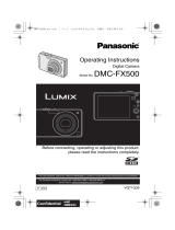 Panasonic DMC-FX500 User manual